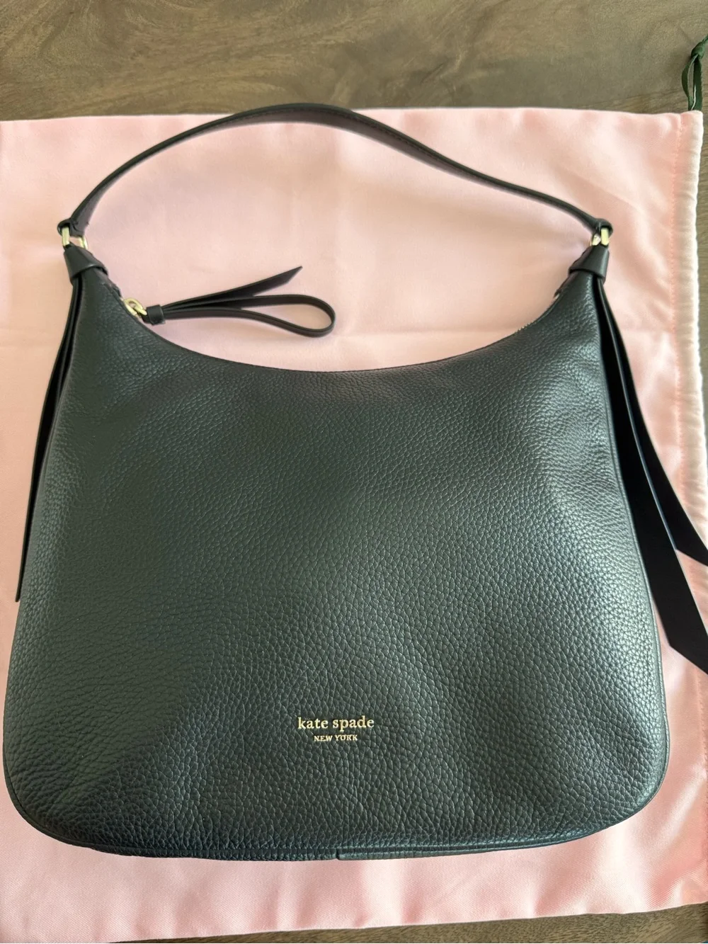 Kate Spade New York Black Lake Large Hobo Bag